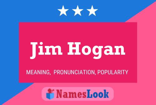 ملصق اسم Jim Hogan