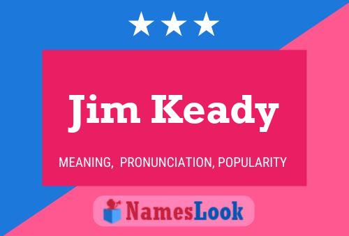 ملصق اسم Jim Keady