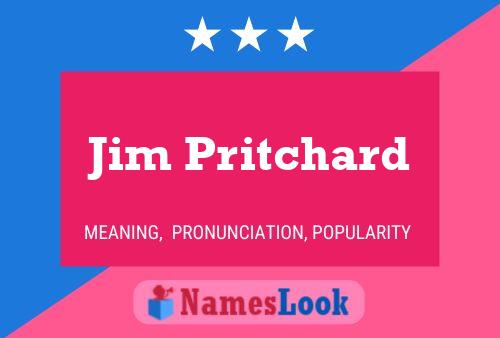 ملصق اسم Jim Pritchard