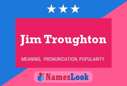 ملصق اسم Jim Troughton