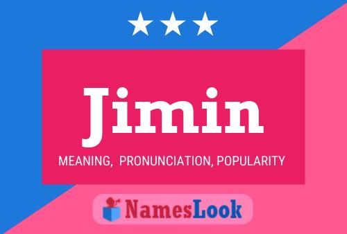 ملصق اسم Jimin