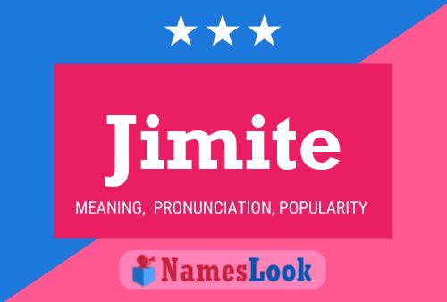 ملصق اسم Jimite