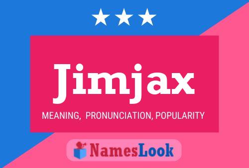 ملصق اسم Jimjax