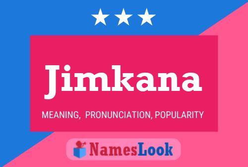 ملصق اسم Jimkana