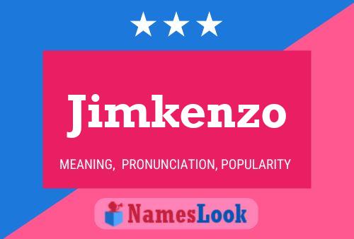 ملصق اسم Jimkenzo