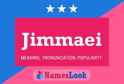 ملصق اسم Jimmaei