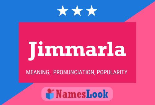 ملصق اسم Jimmarla