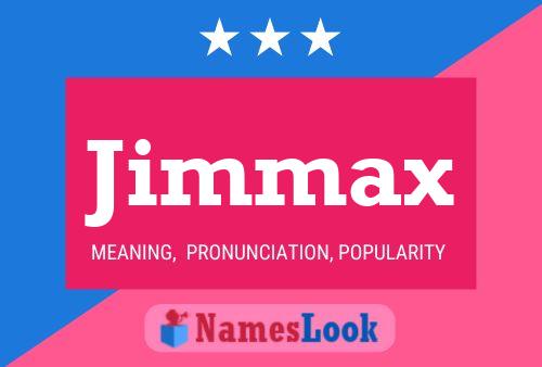 ملصق اسم Jimmax