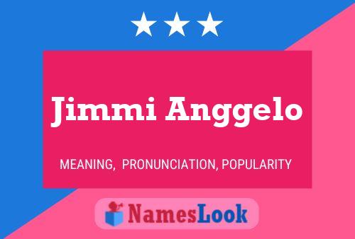 ملصق اسم Jimmi Anggelo