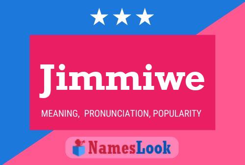 ملصق اسم Jimmiwe