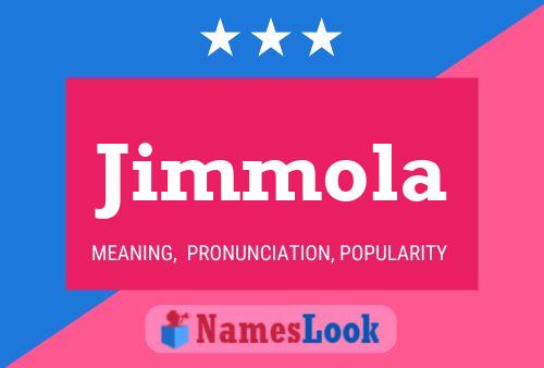 ملصق اسم Jimmola