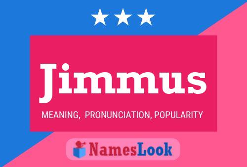 ملصق اسم Jimmus