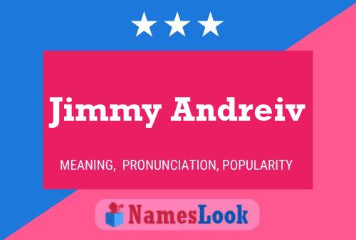 ملصق اسم Jimmy Andreiv