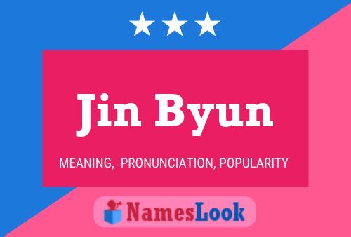 ملصق اسم Jin Byun