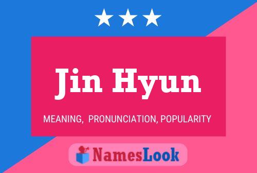 ملصق اسم Jin Hyun