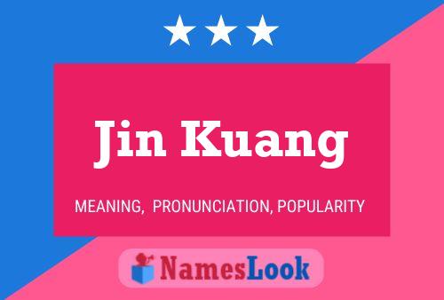 ملصق اسم Jin Kuang