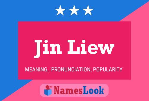 ملصق اسم Jin Liew