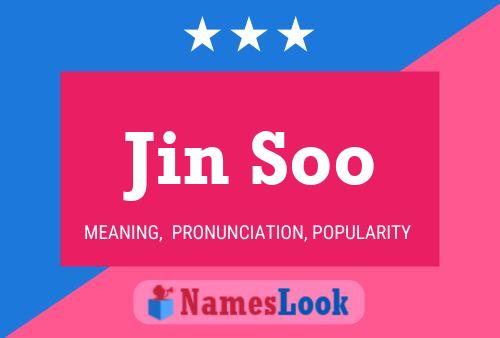 ملصق اسم Jin Soo