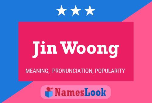 ملصق اسم Jin Woong