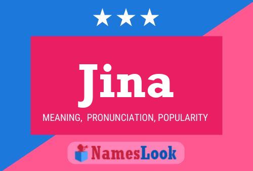 ملصق اسم Jina