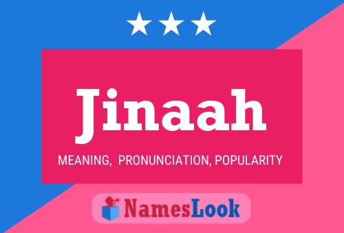 ملصق اسم Jinaah