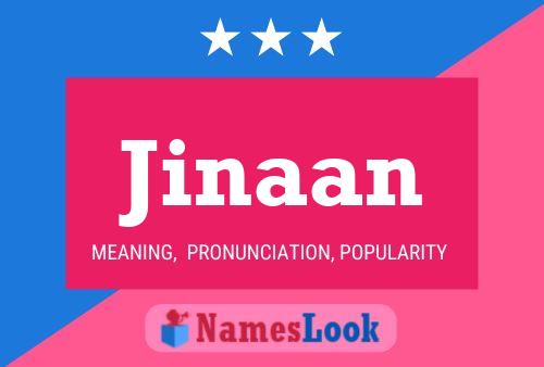 ملصق اسم Jinaan