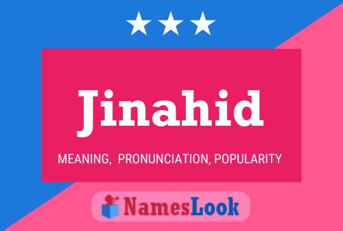 ملصق اسم Jinahid