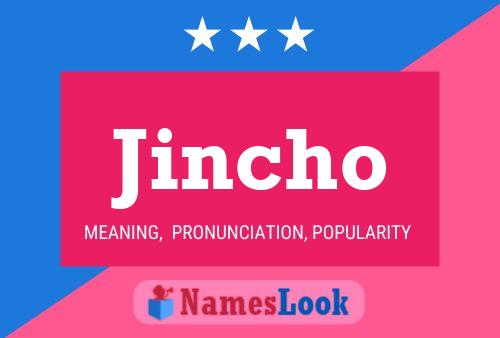 ملصق اسم Jincho