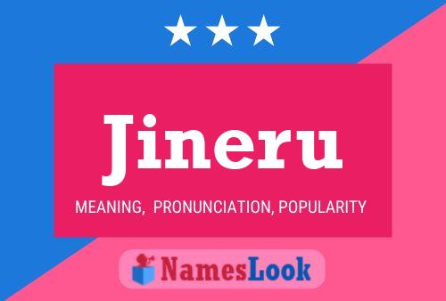 ملصق اسم Jineru