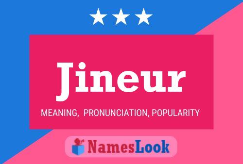 ملصق اسم Jineur