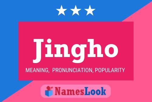 ملصق اسم Jingho