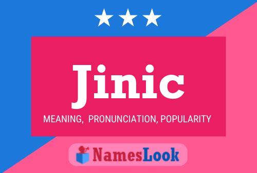 ملصق اسم Jinic