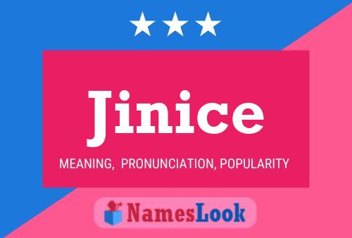 ملصق اسم Jinice