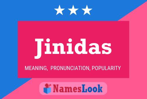 ملصق اسم Jinidas