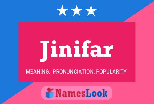 ملصق اسم Jinifar