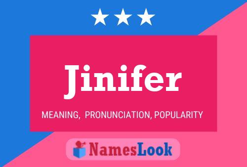 ملصق اسم Jinifer