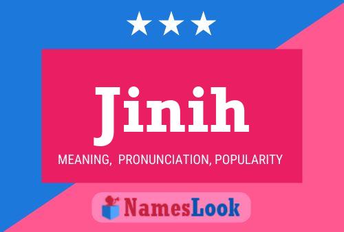 ملصق اسم Jinih