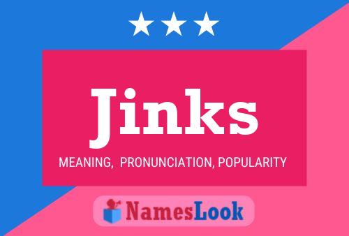 ملصق اسم Jinks