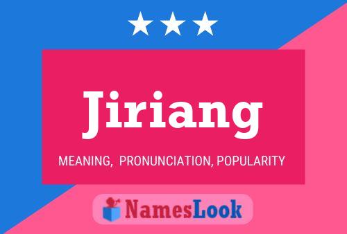 ملصق اسم Jiriang