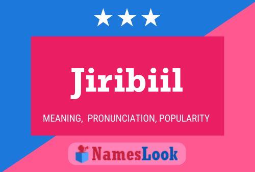 ملصق اسم Jiribiil