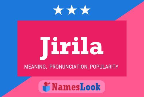 ملصق اسم Jirila