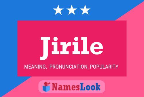 ملصق اسم Jirile