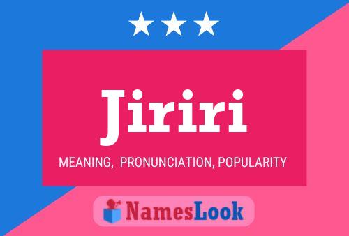 ملصق اسم Jiriri