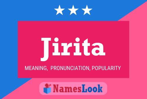 ملصق اسم Jirita