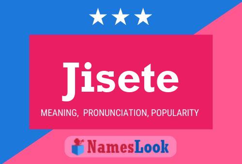 ملصق اسم Jisete