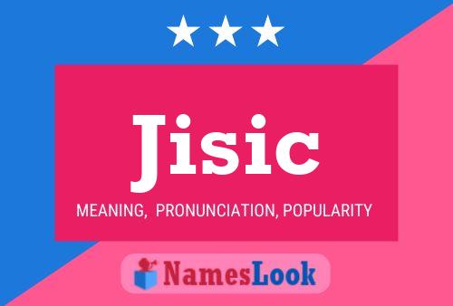 ملصق اسم Jisic