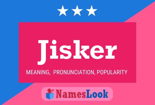 ملصق اسم Jisker