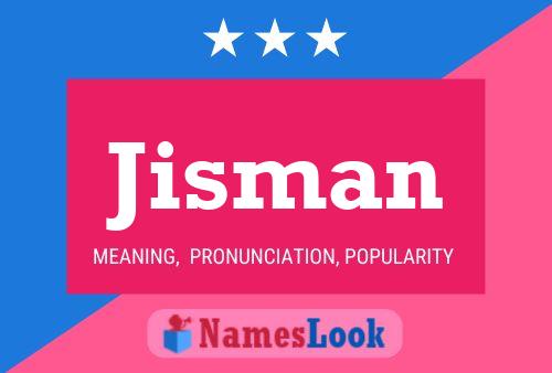 ملصق اسم Jisman