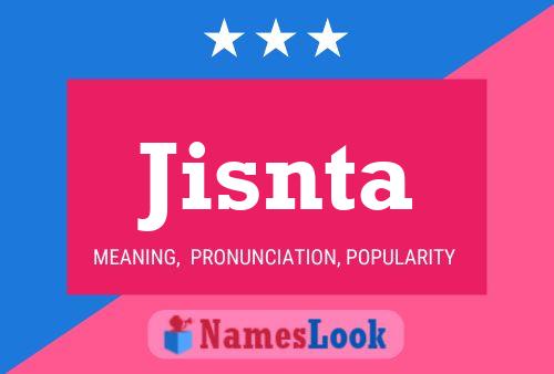 ملصق اسم Jisnta