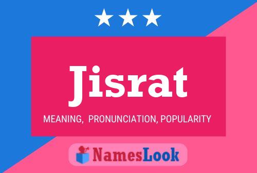 ملصق اسم Jisrat